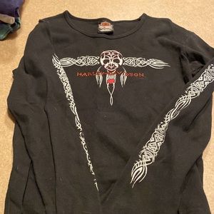 Womens long sleeve top